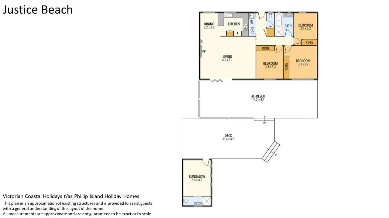 Justice Holiday home *