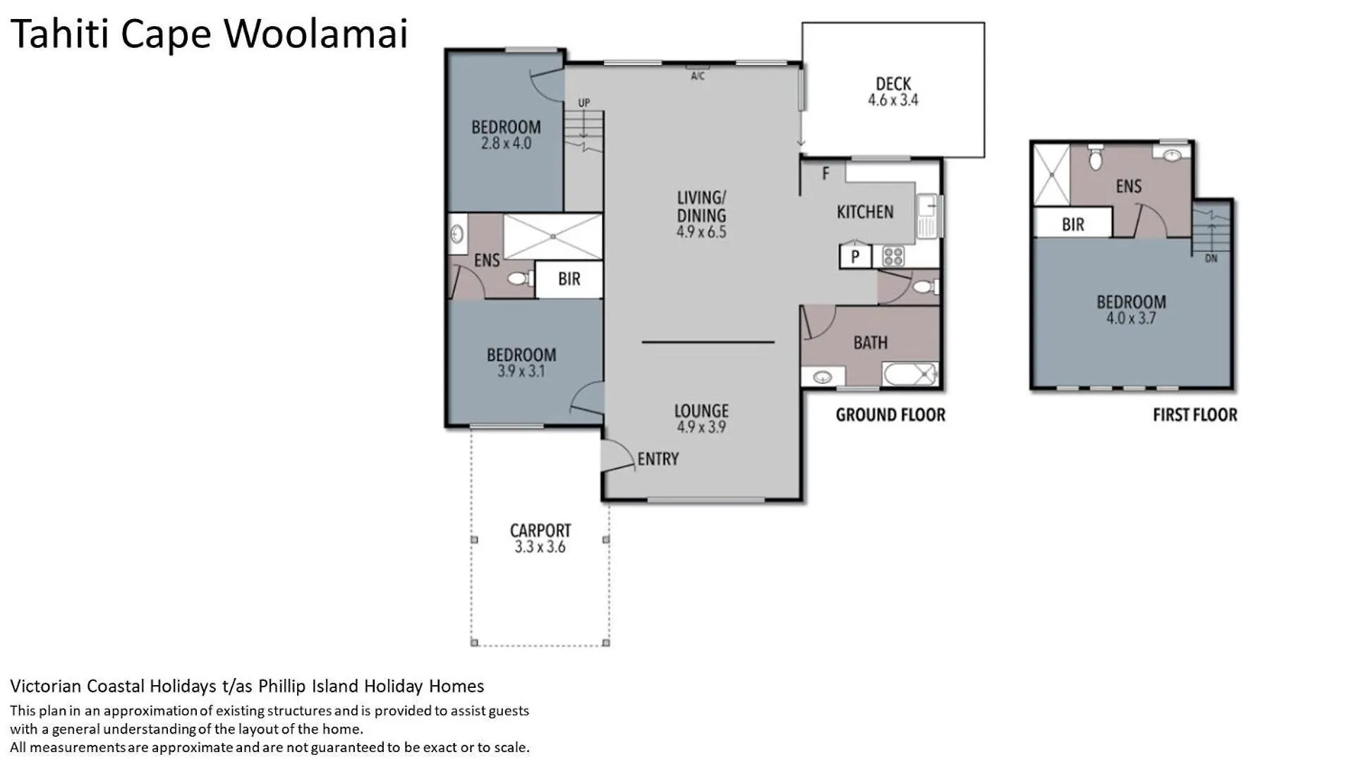 Feriehus Tahiti Cape Woolamai