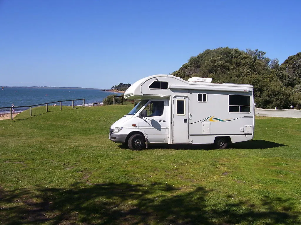 Tatil parkı Nrma Phillip Island Beachfront Holiday Park *