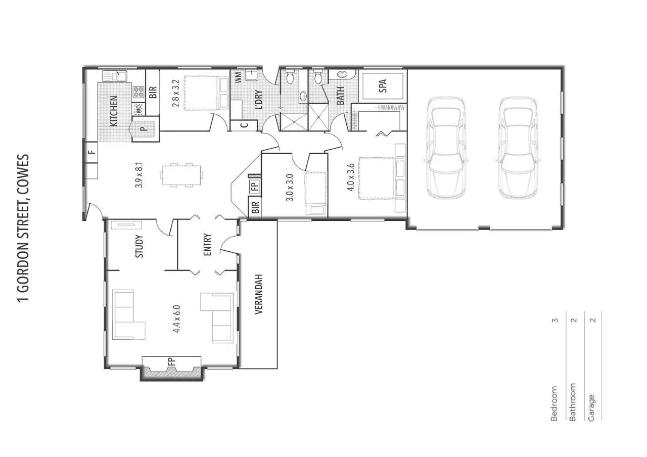 1 Gordon St, - Kenros House * Cowes